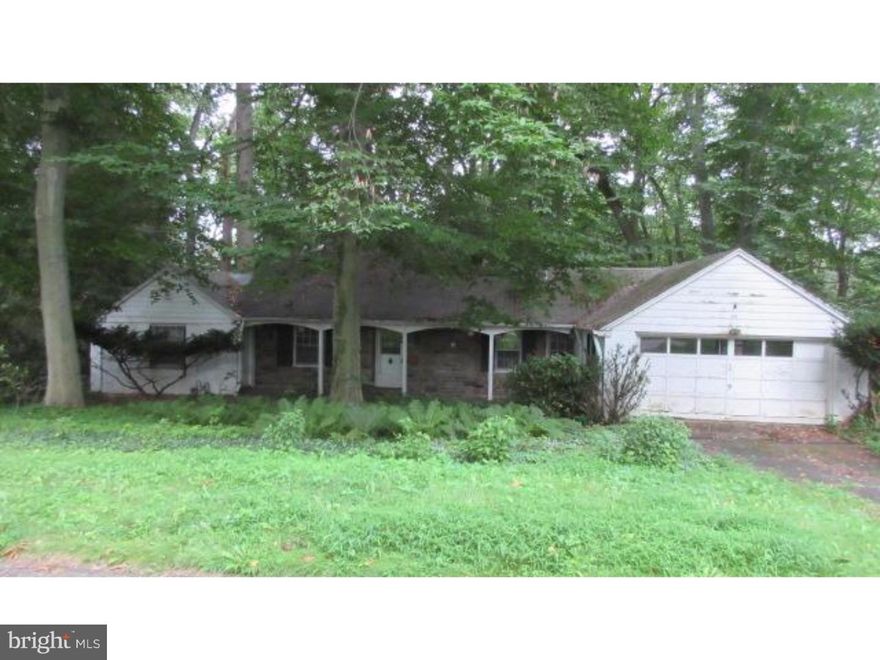 Great 2 story colonial  with rocking chair front porch was built in 1975. Home is situated on a private 0.36 acre lot with mature trees. This home offers 5 bed, 3 bath, 2164 square feet of living space, and an attached 2 car garage. Features include the original hardwood floors that can be easily restored to their glory days, large windows allowing a lot of natural light to flow throughout, and a full basement that can be redesigned and customized to bring your ideas to life. The back patio is a great place to entertain and have a barbeque. Located right next to Pilgrim Park on the outskirts of Philadelphia, PA. Schedule a showing today!