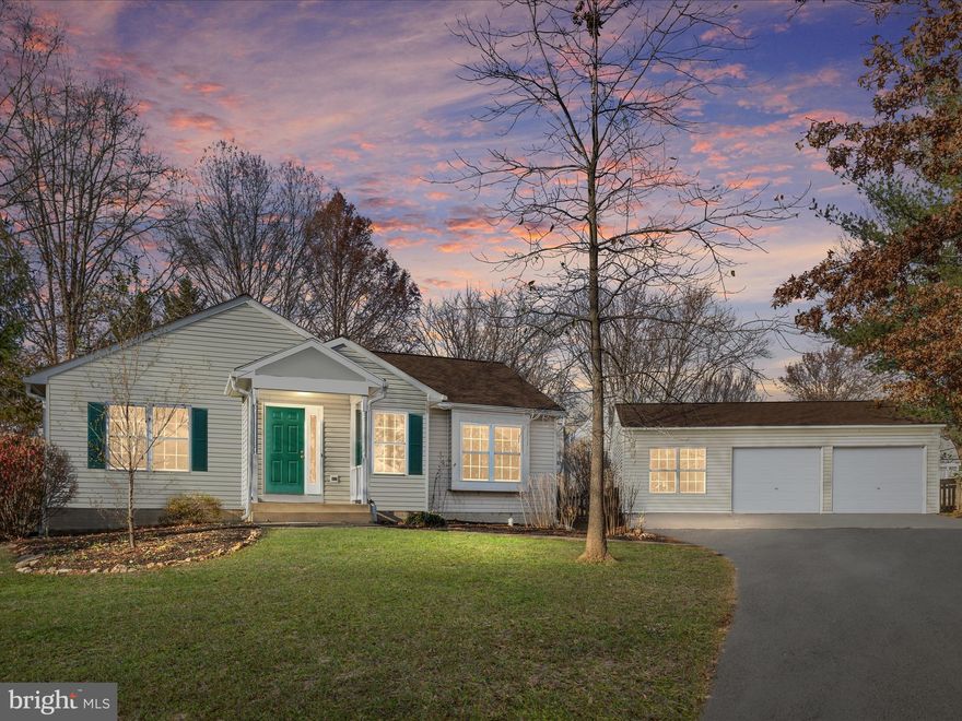 Fantastic in-town opportunity for single level living on almost .4 acres! Walking distance to restaurants, sports fields, library, churches, and so much more. This is an amazing opportunity in a not-so-common price point!<br><br>
Over 2500 finished sf on 2 levels.  The main level features 3 bedrooms, kitchen, laundry, living/dining spaces, office with fireplace, and 2 baths. Hardwoods have been refinished and look amazing! New carpet in 2 bedrooms and mostly new paint. It’s an open, functional floorplan for all life stages.<br><br>
Downstairs you will find a bedroom with egress window and full bath, and 2 large open spaces for a rec/family room, exercise room, studio or additional home office. Entire basement has been painted with new carpet in lower level bedroom. Utility room and storage room too. <br><br>
Out back there is a deck (sold as-is), and a private rear yard. Detached 2 car garage with extra work space! Just needs electric hook up, which is close and convenient. The roof was replaced in 2018, HVAC systems in 2013, and most appliances within the last 5 years. Leaf Guard gutter system is transferrable. A home warranty is being offered for extra peace of mind.<br><br>
This is a rare find and an affordable option for an incredible Purcellville single family home! Don’t wait!