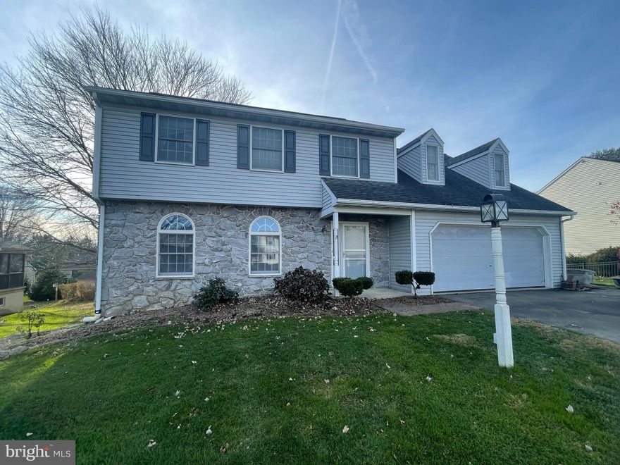 Welcome to this spacious 4-bedroom, 2.5-bath single-family home in a quiet Willow Street neighborhood. This classic 2-story colonial offers 1,964 square feet of comfortable living space on a .25-acre lot. The main level features a traditional layout with plenty of natural light, while the upper level provides four nicely sized bedrooms. Additional highlights include a full walkout basement—perfect for storage or future finishing—and an attached 2-car garage. Conveniently located near local amenities, parks, and commuter routes, this home combines space, function, and potential in a desirable location.