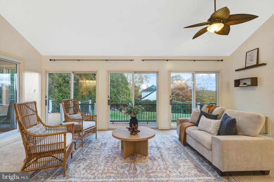 Welcome to 1332 Carpers Farm Way — a meticulously maintained and beautifully updated
residence that seamlessly blends luxury, comfort, and functionality. Nestled on a lush half-acre
perched on a cul-de-sac in the highly desirable Carpers Farm neighborhood, this home offers a
rare combination of refined interiors, thoughtful updates, and an inviting backyard oasis.


Step inside to a chef’s kitchen featuring Wolf appliances designed for both beauty and
performance, featuring impeccable sightlines to the bright family room with soaring vaulted
ceilings, a striking stone gas fireplace, and custom built-ins — as well as to the home’s show-
stopping sunroom, wrapped in windows and bathed in natural light. With its own heating and
cooling system, a built-in bar, and panoramic views of the landscaped yard, this sunroom is an
entertainer’s dream and a year-round retreat.


The expansive Trex deck overlooks a flat, private backyard, ideal for recreation or a future
sports court. Beyond, discover a kitchen garden and professionally landscaped grounds that
enhance the home’s tranquility and curb appeal.


Throughout the home, gleaming hardwood floors grace both the main and upper levels. All three
and a half bathrooms have been tastefully renovated, including the spa-inspired primary
ensuite, which features an elegant, oversized steam shower and exquisite finishes. Upstairs,
find three large bedrooms plus a flexible fourth bedroom or office, along with easy access to a
spacious attic for additional storage.


The lower level offers incredible versatility, featuring a full in-law, au pair, or guest suite
complete with its own eat-in kitchen, full bathroom, wine room, oversized mudroom, and walk-
out access to a covered Trex patio. With ample storage and a generous two-car garage, every
detail reflects thoughtful design and meticulous ownership.


Not only is this home zoned for Great Falls schools (Colvin Run, Cooper, Langley), but it's also
located in the highly sought-after Carpers Farm neighborhood, which hosts a variety of annual
events that foster a strong sense of community and provide direct access to miles of continuous trails, including Difficult Run and Cross Country Trails. Just a short, convenient distance from Great Falls, Tysons Corner, downtown Vienna, and Reston Town Center.


From its high-end finishes to its inviting, light-filled living spaces, 1332 Carpers Farm Way is a
home where sophistication meets everyday comfort — ready to welcome its next discerning
owner.


Key Updates: Garage doors (2025), driveway sealed (2025), LVP flooring in lower level
(2024), roof (2024), siding (2024), recessed lighting (2022-2024), HVAC systems (dual fuel
with heat pump and furnace - 2023), family room gas fireplace and built ins (2022), hardwood floors refinished (2022), lower Trex deck (2020), Provia sliding glass doors (2019), upper Trex
deck (2014), windows (2011)