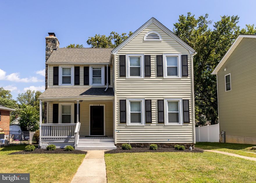 Welcome to 2326 Ivy Avenue, a stunning three-bedroom, one-and-a-half-bathroom home located in Historic Morgan Park and Morgan State College. This home boasts of many amenities that are sure to impress. The large bedrooms provide ample space for comfort and relaxation, while the new stainless steel appliances in the kitchen add a modern touch to the home. The living room features an inviting fireplace, perfect for cozy evenings. The home's amazing hardwood floors have been freshly painted, adding a touch of elegance to the space. Great size deck off the kitchen for entertaining. The finished basement is not to be overlooked, with new flooring and a convenient half bath. Additionally, the renovated garage offers a practical space for your vehicle or storage needs. Driveway easily fits 3 cars.  Experience the perfect blend of comfort and style at 2326 Ivy Avenue.