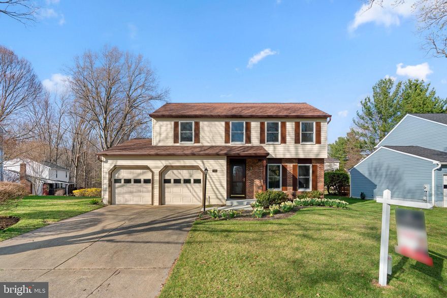 Beautifully remodeled Colonial residence, lovingly maintained by its original owner, offering 4 bedrooms, 2.5 bathrooms, 2,476 finished square feet, and a 2-car attached garage, tucked away on a cul-de-sac in desirable Kings Contrivance. Recently installed LVP flooring flows throughout the main level’s traditional layout, beginning in the welcoming foyer and continuing into the sunlit, spacious formal living room. From there, the layout transitions seamlessly into the formal dining room, enhanced by classic chair railing—perfect for both everyday living and special gatherings. The charming eat-in kitchen is both functional and inviting, featuring Silestone countertops, rich wood cabinetry with sleek bar pulls, black appliances, a stainless steel refrigerator replaced in 2024, a pantry, and a cozy breakfast area. Completely open to the kitchen, the family room creates an ideal layout for entertaining, highlighted by a warm gas fireplace and sliding glass doors that lead to the deck, offering a seamless indoor-outdoor flow. A stylish powder room completes the main level.

Upstairs, you’ll find four comfortable, carpeted bedrooms and two full bathrooms. The spacious primary suite features a walk-in closet and a well-appointed ensuite bath with an extended vanity. The partially finished lower level provides a versatile recreation room—perfect for lounging, gaming, or entertaining—along with a utility and storage room that includes laundry facilities. Enjoy outdoor living on the composite deck overlooking a level, landscaped backyard. Additional updates include a roof (2022) and water heater (2021), offering added value and peace of mind.