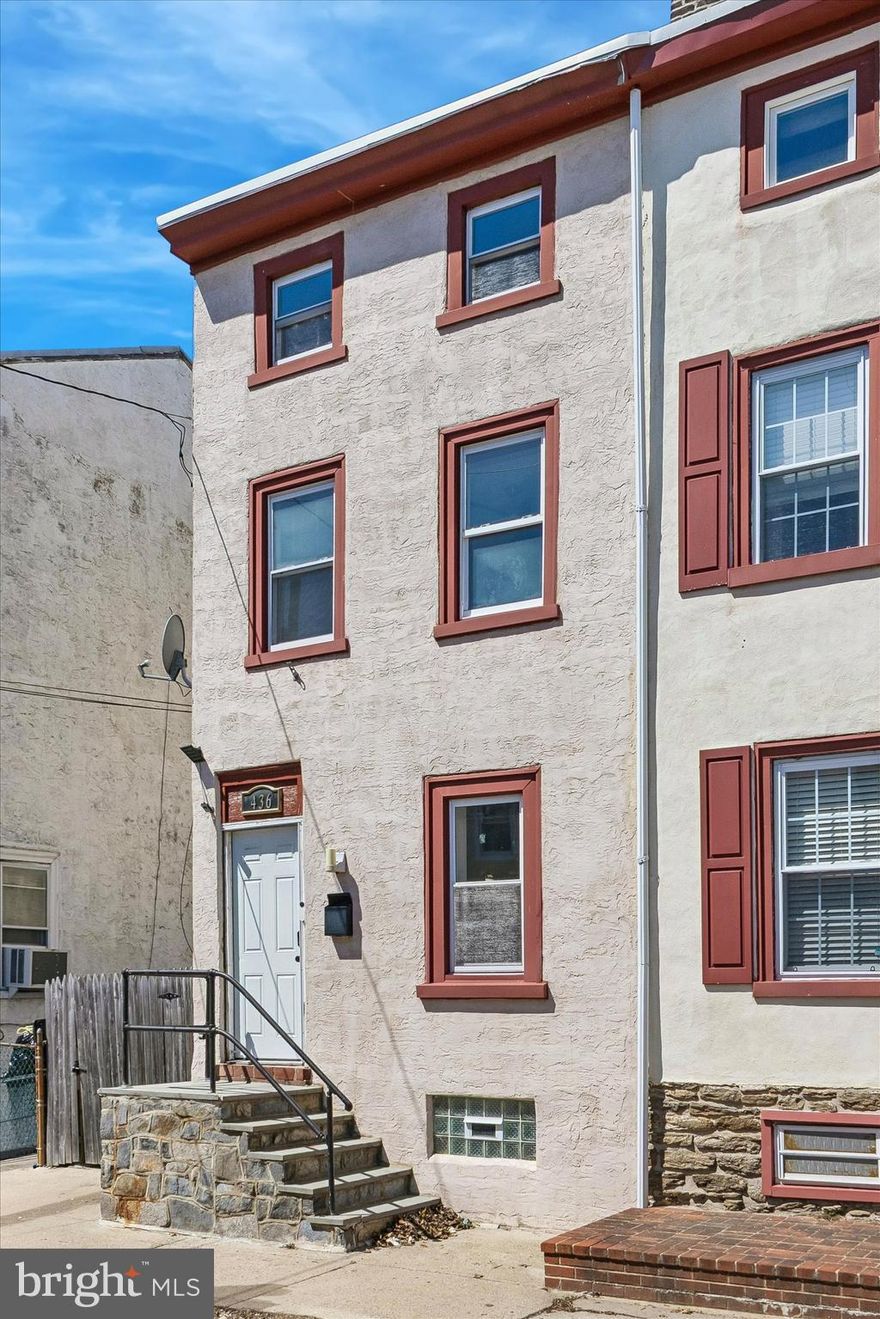 Discover this thoughtfully updated 4-bedroom, 1.5-bath home in the heart of Roxborough, perfectly situated within walking distance to Main Street Manayunk, the Ivy Ridge train station, and Gorgas Park, offering the ideal balance of city convenience and neighborhood charm. Inside, you’ll find a bright, airy layout with a seamless flow and a unique split staircase that enhances the open feel, while the renovated eat-in kitchen features stainless steel appliances, a tile backsplash, hardwood flooring, and the rare convenience of first-floor laundry, complemented by an updated half bath. The second floor includes a spacious primary bedroom, an additional light-filled bedroom, and a modern full bathroom, while the third floor offers two more generously sized bedrooms with ample closet space, perfect for flexible living. Outside, enjoy a large private backyard with new fencing and a wood patio, ideal for entertaining, relaxing, or gardening. Additional features include central air, a Nest® thermostat, Ring® security system, keyless entry, and a recently serviced heating system, making this move-in ready home a standout opportunity. Ideally located in Roxborough with close proximity to Manayunk, you’ll enjoy easy access to popular restaurants, shopping, nightlife, scenic trails along the Schuylkill River, and a convenient commute to Center City Philadelphia and the surrounding suburbs