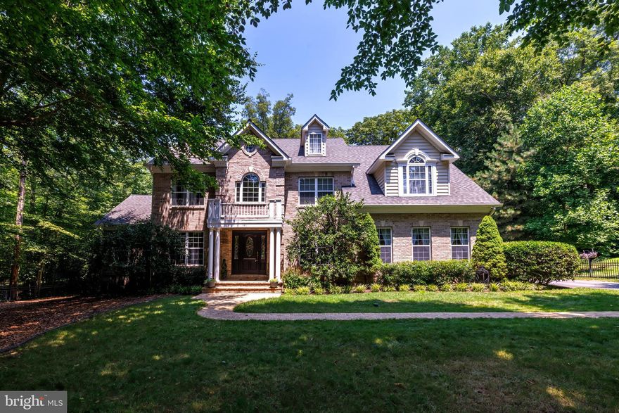 This well maintained colonial offers over 4300 square feet of space including an in-law suite with sitting room, sunroom, bedroom and full bath.  In addition, there are 4 other bedrooms upstairs.  The primary suite offers a huge primary bath with a oversized shower (big enough to have a party in!!) as well as two walk in closets and 2 sitting areas, including a double sided gas fireplace...it's huge!!  There is a second bedroom upstairs that is also an en suite for guests!  Downstairs offers a formal dining room, game room, and a large family room with a gas fireplace,  that is open to the kitchen that offers granite counters and upgraded cabinets, as well as a morning room for dining!  Outside there is a wrap around deck that leads to a stone patio and concrete inground pool.  2 car detached garage also has a room on the second floor that has it's own full bath as well as heat and air.  Property is surrounded by wrought iron fence and woods which add tons of privacy to this 1.2 acre lot.  Tons of space for entertaining and guests!!