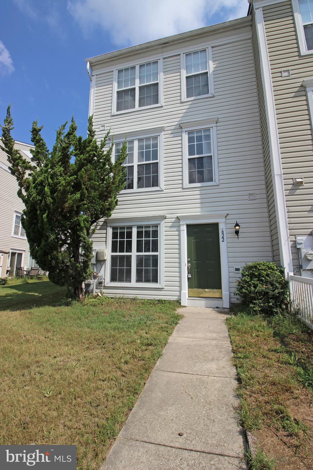 Beautiful 3 Level 3 Bedroom 2.5 Bathroom Townhome in the heart of Glen Burnie! Freshly painted! Entering this amazing home you are welcomed by new wall to wall carpeting, found throughout the home. The sun-soaked living room brings you in, leading you to the gorgeous kitchen/dining room combo. The kitchen boasts brand new flooring, ample cabinet space & great counter space. The dining room features an elegant light fixture making it the perfect space to entertain guests for dining. The enormous Primary Bedroom is located on the second level and features an amazing Primary Bathroom suite. The remaining bedrooms can be found on the 3rd floor, each with generous reach-in closet space & ample natural light. Enjoy the comforts of an in-unit washer and dryer, as well as 2 assigned off-street parking spaces. Available NOW!
