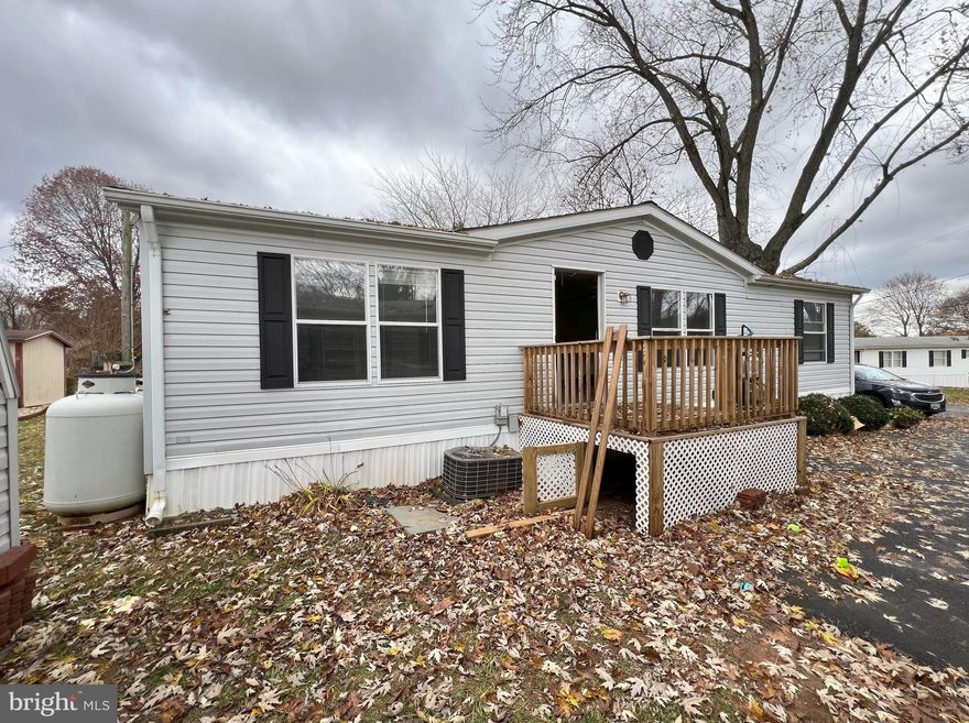 Large Double wide in sought after Darlington Meadows. 3 Bedrooms and 2 full baths. TLC needed but some updates have been performed. Roof (2022) Water Heater (2022).