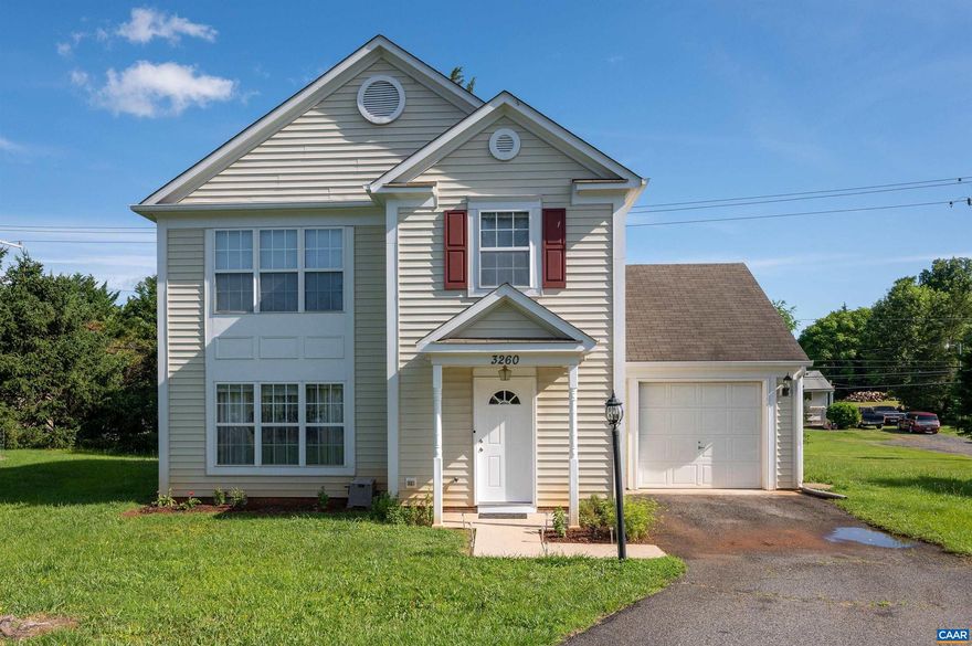 Walk to get your morning coffee at several nearby eateries, and enjoy the many lakes, trails, and other amenities of the Forest Lakes community, only minutes from the airport, NGIC and the UVA Research Park. This darling home on a cul-de-sac within walking distance of the lake, pool and tennis club, has a spacious master suite with a walk-in closet and luxurious bathroom, a gas logs fireplace in the living room, and an eat-in kitchen that opens onto a back patio. Upgrades include new dishwasher & microwave (2025),  new washer & dryer (2022), new living room windows (2021), new shed (2021), new HVAC, electric range, microwave, powder room sink, & living room ceiling light fixture (2016), & a newly painted garage floor (2022). An ideal home in a fabulous neighborhood!,Formica Counter,Oak Cabinets,Wood Cabinets,Fireplace in Living Room