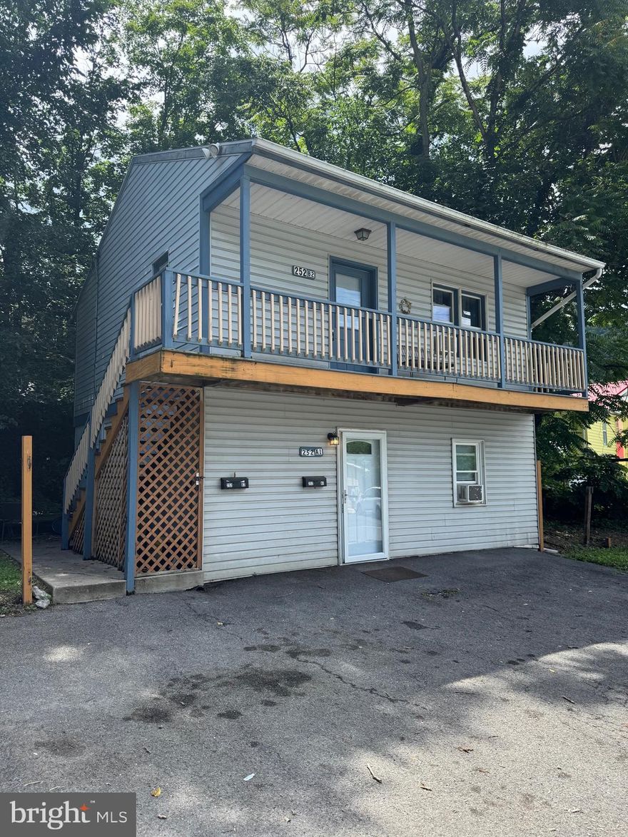 Versatile Duplex Investment – Live in One, Rent the Other!
Don't miss this well-maintained duplex in Berkeley Springs, offering two income-generating units in a quiet, convenient location just minutes from downtown.

Property Highlights:

Top Unit: 1 Bedroom, 1 Bath – Bright and cozy with open living space
Lower Unit: 2 Bedrooms, 1 Bath – Spacious layout

Separate entrances and utilities for easy management
Off-street parking and shared outdoor space

-Investment Potential:

Strong rental demand in a growing market
Live in one unit while renting the other to offset your mortgage
Great option for short-term or long-term rental income

- Location Benefits:

Minutes to downtown Berkeley Springs, spas, shops, and dining
Close to Cacapon State Park, trails, and year-round attractions
Quiet neighborhood with easy access to commuter routes

Whether you're a first-time investor, house hacker, or looking to expand your portfolio, this duplex offers immediate income potential with room to grow.