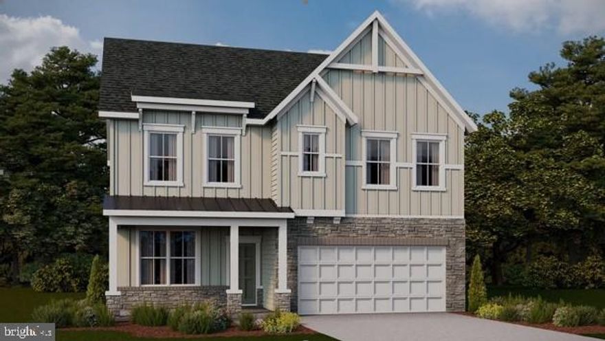 COMING SOON!     Welcome to Riverpointe, Charles Town’s newest community! This beautiful two-story Colonial offers 2,148 sq. ft. of well-designed living space with 4 bedrooms, 2.5 baths, and a 2-car garage.
The open-concept main level features 9-foot ceilings, a spacious family room, and a modern kitchen complete with stainless steel appliances, quartz countertops, and a large corner pantry—perfect for everyday living and entertaining.

Upstairs, the primary suite is filled with natural light and includes a walk-in closet plus a private bath with dual vanity. Three additional bedrooms provide plenty of space for family and guests.

The lower level, walk-out basement is partially finished with carpet ready for those loving sports. Make this your theatre tv room.  There is also a rough-in for future bath and egress window. 

Enjoy a fully sodded yard, ready for outdoor fun, along with a prime commuter-friendly location just minutes from Northern Virginia, Maryland, and DC. Restaurants, shopping, and parks are all nearby for added convenience.

With its thoughtful layout, stylish finishes, and move-in ready appeal, this home is waiting for you. Schedule your tour today of our models.