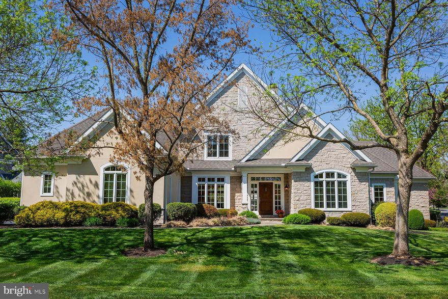 Welcome to an exceptional offering in Bent Creek Country Club---Lancaster County's only gated community---where refined living meets a premier golf course setting in the highly sought-after Manheim Township School District, just minutes away from downtown Lititz.  

Set gracefully on a nearly one-acre corner lot, this custom residence offers over 4,400 square feet of thoughtfully designed gracious living with sweeping panoramic views across the 7th green.  The stately exterior, mature landscaping, and oversized 3-car garage create a striking arrival, while inside, a dramatic two-story foyer introduces soaring ceilings, rich hardwood floors, intricate millwork, and walls of windows that immediately capture the beautiful views. 

Designed for both elevated everyday living and effortless entertaining, the home unfolds into a seamless, light-filled layout.  A formal dining room with tray ceiling and graceful arches connects to a well-appointed wet bar with wine storage and beverage refrigeration---perfectly positioned for hosting.  The chef's kitchen is both functional and refined, featuring an oversized island, granite surfaces, custom cabinetry, warming drawer, and a generous pantry, all opening to the expansive family room.  Here, a gas fireplace with custom built-ins anchors the space, while a wall of windows frames the panoramic golf course views.  The adjoining sunroom offers a serene retreat and opens to a flagstone terrace ideal for dining al fresco and quiet mornings overlooking the golf course.  

A rare and highly desirable feature for today's discerning buyer, the home offers five bedrooms, including two private primary suites on the main level---the King and Queen Suites---allowing for true one-floor living without compromise.  The King Suite is a retreat unto itself, complete with a sitting area capturing golf views and a spa-inspired bath with heated floors, double granite vanity, soaking tub, walk-in shower, and expansive closet.  The Queen Suite offers equal comfort and privacy, with its own beautifully appointed ensuite with heated floors, glass walk-in shower, and walk-in closet---ideal for guests, a second private office, or multigenerational living.

Upstairs, three additional bedrooms provide generous accommodations, including a Jack & Jill bath and a private ensuite, along with exceptional storage, including a cedar closet.  The expansive lower level- - -also with high ceilings and direct access to the oversized three car garage---offers the opportunity to further customize the home to your lifestyle, whether for recreation, wellness, or additional entertaining space.  

Meticulously maintained and quietly elegant, this home offers more than just a residence---it offers a lifestyle.  Optional Bent Creek membership provides access to a top-tier golf course, tennis and pickleball facilities, Olympic sized pool, fitness center, and a vibrant social calendar within the clubhouse.  

For those seeking privacy, quality, and a refined golf course setting---this is a rare opportunity to own one of Bent Creek's most compelling homes with two primary suites on the main floor.  **Private showings available by appointment only.