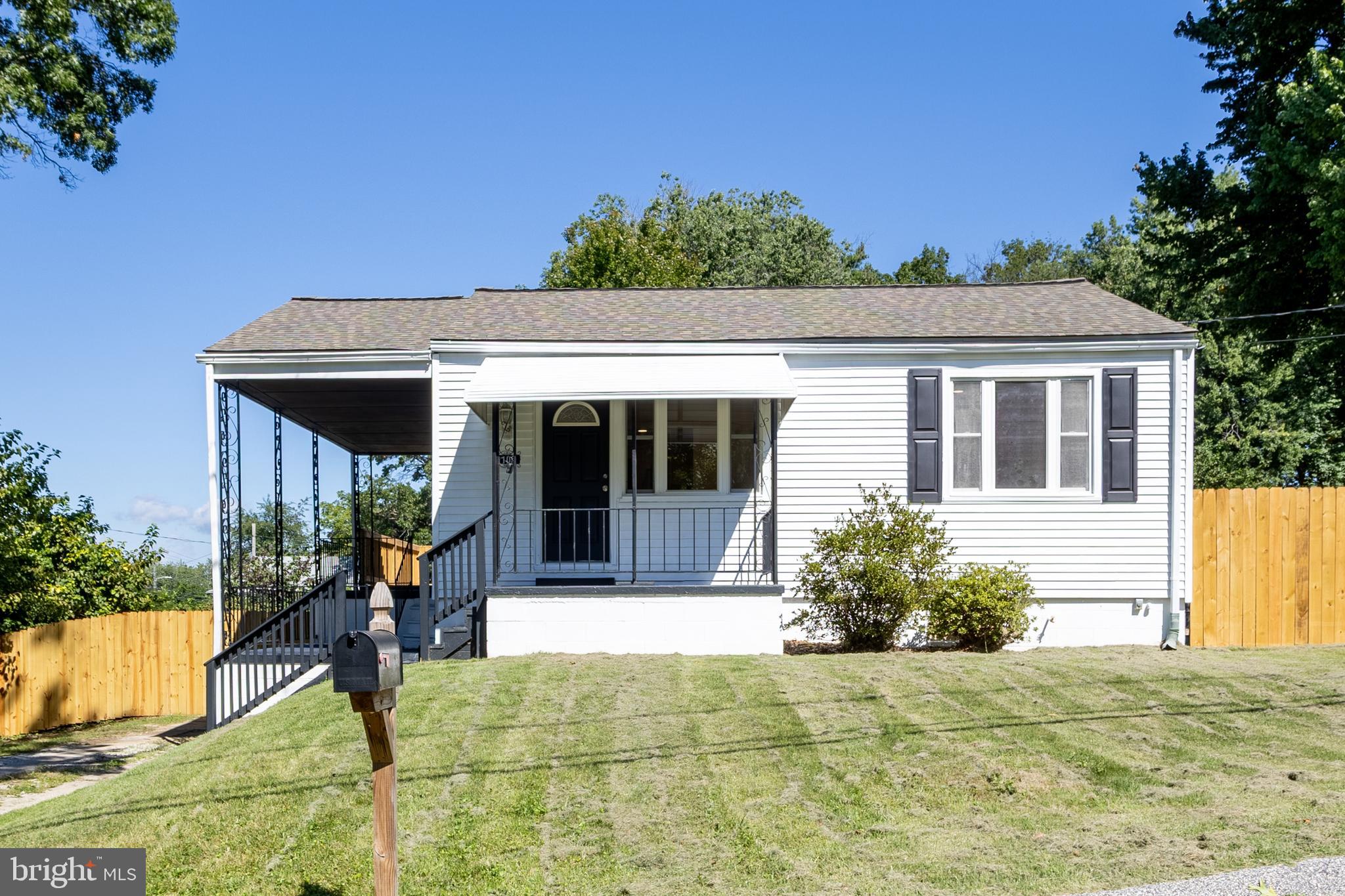 Check it out, Welcome Home and it’s a beauty! This beautifully updated 3-bedroom, 2-bath rancher is move-in ready and full of charm! Step into a gorgeous, fully renovated kitchen with modern finishes that will wow any home chef. The home boasts updated bedrooms and a stunning new primary bedroom and bathroom that has a nice walk in shower, along with a walk in closet. Roof is approximately 3 years old (per previous owner), Downstairs, enjoy a partially finished basement that offers flexible space—perfect for a guest room, playroom, home gym, or office! Brand new hvac system. Nice sized fenced in back yard with lots of privacy. Located in a quiet, convenient neighborhood. Easy access to downtown, 95 the beltway. Schedule your tour today! The square footage may be incorrect due to the new addition. The home is larger than it looks from the outside, some pictures are virtual