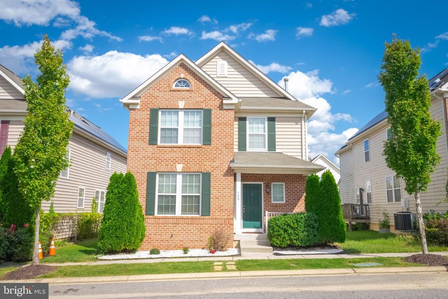 Gorgeous 4 bedroom, 3.5 bath single family home in sought after Miramar Landing.  You'll move in with new carpet and fresh paint throughout! Main floor offers plenty of open space for cooking, dining, recreation or anything your heart desires. Stainless steel appliances, including double oven. Enclosed den/office on main floor.   Finished lower level with ample living space, including full bath and extra bedroom.  Upstairs offers 3 spacious bedrooms, including primary, all with walk-in closets.  The 2 car garage with plenty of storage will make you want this house for your home! Convenient access to 695, 95 and other major routes makes for easy commuting or exploring everything that Maryland has to offer in your leisure time.