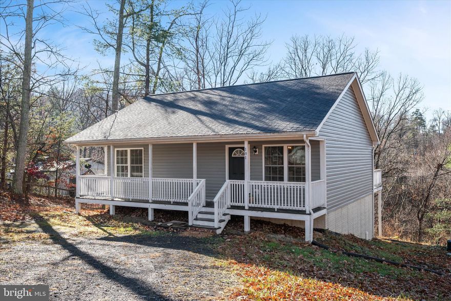 This thoughtfully constructed three bedroom ranch is perfectly positioned at the end of a quiet cul-de-sac, offering both privacy and breathtaking natural beauty. Enjoy stunning mountain views and serene environment enveloped by mature leaf canopies. A unique, private trail originates directly from the property, guiding you straight to the shores of the exclusive Lake of the Clouds, ideal for tranquil mornings and your favorite fishing spot. Shenandoah Farms is a coveted community featuring multiple private lakes for resident use and dedicated private access to the expansive Shenandoah River, perfect for boating and water activities. This home is ready for immediate occupancy, allowing you to move in and settle before the holidays. Modern conveniences include a tankless water heater, a recently pumped septic system in 2024, and the washer and dryer which convey with the sale for added convenience. Close to Route 50 for commuters. This is an unparalleled opportunity to embrace the mountain lifestyle, providing the ideal setting for bird watching and water sports. Welcome home to the mountains, where nature and comfort meet.