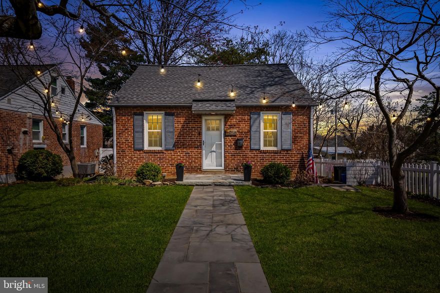 Coming Soon - showings to begin Friday 4/3- Finally, an affordable home in Baltimore County that is move in ready! This well maintained home has been thoughtfully updated throughout the last decade of ownership. Walking up the bluestone walkway (installed 2025) you’ll be charmed by the home’s brick exterior before stepping inside to be wowed by the renovated kitchen. The kitchen, which was renovated just 5 years ago, features quartz countertops with a breakfast bar island, GE Profile appliances, including a gas range, and tile backsplash. The open concept main living level allows you to enjoy the kitchen while staying in touch with those in the dining or living room areas. The exposed wood beam helps define the two spaces, while the continuous wood floors help make a seamless and open space. The sliding glass door leads you to a screened in porch that overlooks a massive yard, which is partially fenced in (just connect from the house to the neighboring fence) and has a pad that is shed ready. Back inside, the first floor bedroom has a nice size closet and the bathroom is right outside, which gives it the feel of a primary bedroom. Upstairs is a long bedroom that provides enough space for a bed and play area or office setup. The finished basement space is a wonderful flex space that could be a theater room, 3rd bedroom, office, or playroom. There is a laundry area as well as a separate workshop area, both are great for function and storage. The current owners have made so many upgrades: installed central air and gas furnace, sewer main replaced 2013, windows and doors 2019, kitchen renovation and appliances 2021, water heater 2021, roof 2023, bluestone walkway 2025. Manns ave is a dead end street that backs right up to the sports fields of Parkville Highschool. Easy access to 695 and Harford Rd takes you right into Baltimore City. Come see this beautiful, well maintained home today!