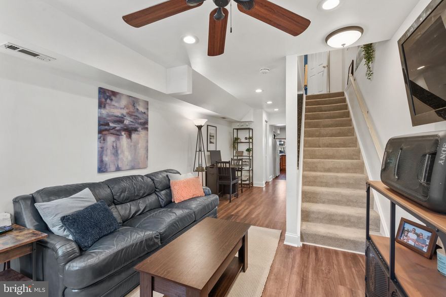 Welcome to 717 S Rose Street in the vibrant Canton neighborhood – a recently updated haven that effortlessly combines modern comfort with an unbeatable location. The main floor beckons with recessed lighting and attractive luxury vinyl flooring, creating a welcoming ambiance throughout. The eat-in kitchen, adorned with granite countertops, is both stylish and functional, complemented by a convenient half-bath for added ease. Venture upstairs to discover two private bedrooms, each newly carpeted, offering cozy retreats for rest and relaxation. The two updated full bathrooms provide contemporary amenities and complete the upper level living space. As if the home itself isn't enticing enough, the location is truly the cherry on top. Nestled in Canton, you're surrounded by the energy and charm of the neighborhood. Explore local eateries, shops, and entertainment options, all just steps away. Whether you're enjoying a leisurely stroll along the waterfront or discovering the vibrant community, this location offers the best of city living. Step outside to the fenced yard behind the home – a blank canvas ready to transform into your own oasis. Whether you envision a lush garden, outdoor entertaining space, or a private retreat, the possibilities are endless. Don't miss the chance to make this updated gem in Canton your own. With its prime location and move-in-ready condition, 717 S Rose Street is not just a home; it's a lifestyle waiting to be embraced. Schedule a showing today and experience the perfect blend of modern living and urban convenience!