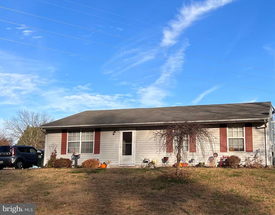 3 bedroom 2 full bath Rancher with living room and kitchen /dining combo.  Rear yard is fenced with above ground pool.  Liner to above ground pool needs replacing. Rear Shed. Driveway parking for 2 cars.