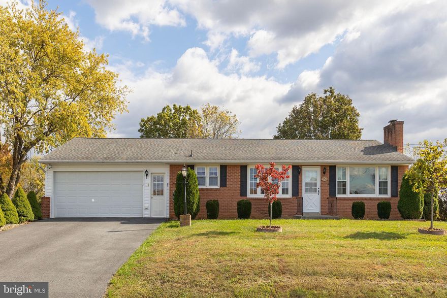 Well maintained brick Rancher(upgraded vinyl clad tilt windows,newer architectural roof) on a full basement on the east side of Winchester featuring over 2100 sqft of finished living space that offers true hardwood flooring on the main level with 3 bedrooms and 1 full bath.  Spacious living room that features a gas log fireplace that has a woodstove insert included.  Basement is 90% finished with a huge recreation rm and or family room that comes with a pool table( can stay or go).  There is a possible 4th bedroom ( does not have proper egress) in the basement .   You will also find the laundry area in the basement and a exit to the back yard.   House has a 2 car garage that ifs fully insulated that could  easily be converted to living space (400+) and still have a garage feature since there is a detached garage off the 2nd driveway that has electric, running water and an upper level storage area.  Back yard has a private setting and huge storage shed to keep yard tools secure and hidden.   Owner has equipped the home with an entire leaf guard system.  House is on public utilities but still has a functioning well that supplies a few spigots to handle some outside watering chores.   This one is waiting for its new owner to enjoy and make their forever home.
