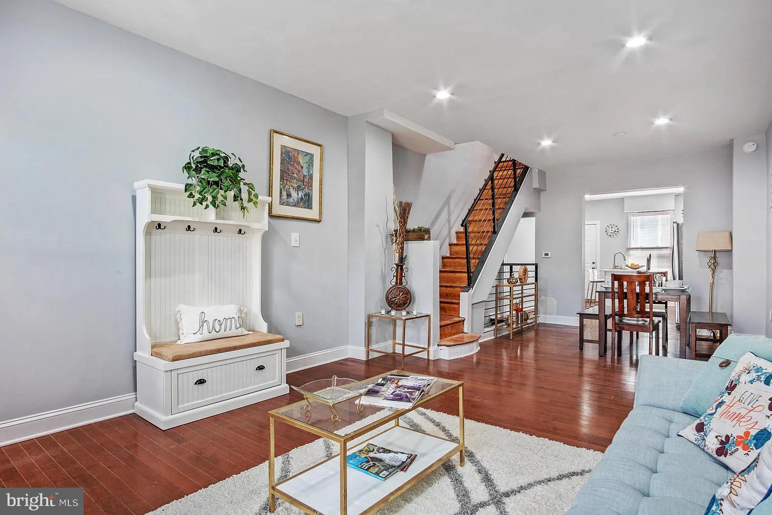 Welcome to this Fresh 3-level townhouse in the heart of Baltimore! This property boasts a comfy and modern look. Home is completely top to bottom renovated with a finished basement and a full bathroom downstairs. Additionally included, is an in-unit washer and dryer, refinished flooring, recessed lights, sturdy metal banisters, newer appliances and a lot lot more! The street it's located on is fully lit up at night which brings a friendly and vibrant atmosphere.
MINIMUM CREDIT SCORE must be 620 and above
MINIMUM HOUSEHOLD INCOME must be $4,500/month (Gross/Pre-tax)
Pets under 50 Lbs are allowed with security deposit and monthly rent charge