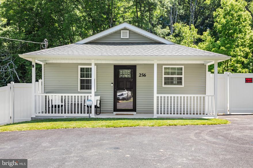 Welcome to your slice of paradise in the serene countryside! This completely renovated rancher boasts modern amenities and rustic charm, offering the perfect blend of comfort and tranquility.

Step inside to discover a cozy yet spacious interior featuring two bedrooms and two full baths, ensuring ample space for relaxation and rejuvenation. Privacy is paramount with a sturdy privacy fence enclosing the property, providing a sense of seclusion and security.

Parking is a breeze with a generous 30 x 30 parking pad, offering plenty of room for multiple vehicles. A new heat pump ensures year-round comfort and well equipment.

Elegant storm door welcoming you home, complemented by hardwood floors that exude warmth and character. The kitchen is a culinary haven, boasting white cedar shake cabinets, granite countertops, and stainless steel appliances. A pantry and pantry cabinet provide ample storage space, keeping your kitchen organized and clutter-free.

Step outside and soak in the beauty of the surroundings. A large shed in the rear offers additional storage, while a patio off the kitchen sliders provides the perfect spot for al fresco dining or morning coffee.

Security and peace of mind are assured with a Ring system in place, offering remote monitoring and surveillance. Retreat to the primary bedroom, complete with an en suite bath and a large walk-in closet, providing a private sanctuary to unwind after a long day.

With its picturesque setting and modern comforts, this charming rancher is the epitome of country living at its finest. Don't miss your chance to make this your dream home!