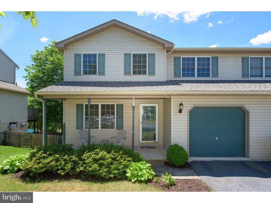 Immaculate must-see home in Exeter School District!  This beautiful twin is bright and welcoming from the moment you step into the tiled entry way.  The living room and dining area have a modern open concept with pristine hardwood floors.  The large kitchen is complete with breakfast bar, gas cooking, and plenty of counter space.  Upstairs you will love the master suite with its own full tiled bath and big walk-in closet.  The second and third bedrooms are also nicely sized and they all have ceiling fans.  Downstairs there is 507 sq ft of living space with a fantastic walkout through sliding glass doors that takes you to a patio and a flat, fenced, low-maintenance backyard.  And did I mention the welcoming front porch, private raised deck, brand new roof, central air, plus gas heat?  Set up your private showing today - you will not be disappointed!