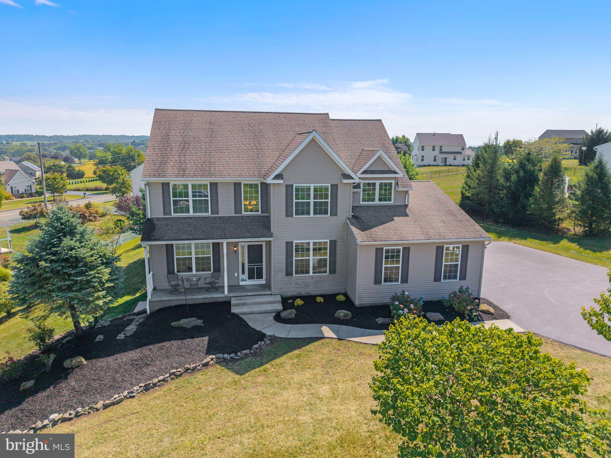 Welcome to The Reserves of Bally Springs! Built by renowned Rotelle Custom Builders, this meticulously maintained 4-bedroom, 2.5-bath home offers 2,680 square feet of comfortable living in one of the area’s most desirable communities. Step inside to find a bright and inviting floor plan that seamlessly blends functionality with style. The spacious kitchen and dining areas flow effortlessly into the family room, perfect for everyday living and entertaining. A first floor office/study and formal living room complete the first floor. On the second floor, a well-appointed primary suite provides a private retreat, complete with a luxurious bath and generous closet space. Three additional bedrooms and a second full bath ensure ample room for family or guests. Outside, enjoy a beautifully landscaped property with easy access to the neighborhood’s amenities. Just a short walk away, you’ll find tennis and basketball courts, along with a playground area, ideal for recreation, a growing family and/ or community gatherings. With its prime location, quality craftsmanship, and thoughtful upkeep, this property is truly move-in ready and waiting for its next chapter. Contact us today for more information or your private tour!