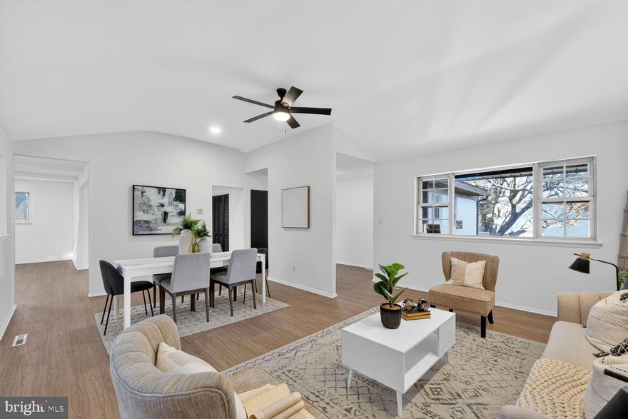 VERY MOTIVATED SELLERS OFFERING HOME WARRANTY! Move-in ready rancher with finished basement in Randallstown! Welcome home to this beautifully updated 4-bedroom, 3-bath rancher featuring a bright open-concept layout perfect for entertaining. Enjoy a modern kitchen with upgraded finishes, stainless steel appliances, and a spacious dining area that flows seamlessly into the cozy living room with a wood-burning fireplace. The finished sunroom is ideal for year-round relaxation, while the large fenced-in backyard and private driveway offer comfort and convenience. The fully finished lower level provides an expansive recreation space, bonus bedroom, and full bath — perfect for guests, in-laws, or a home office. With exterior upgrades and charming curb appeal, this home is truly turnkey and ready for its next owner. Don’t miss this opportunity!
Please schedule all showings online via Showing Time.

Offers may be entered ONLINE through Monday, December 22, 2025 at 5:00 pm.

AT SELLER'S DISCRETION, AN OFFER MAY BE ACCEPTED AT ANY TIME.