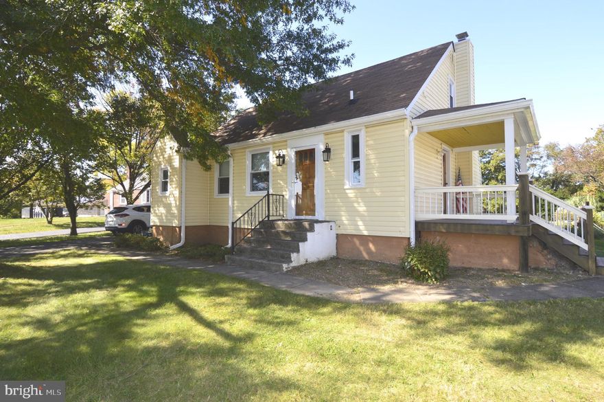 Welcome to 9126 Old Harford Rd! Amazing opportunity  to own a cozy cape cod on a half acre in Parkville! This home offers updated kitchen, large master bedroom, and hardwood floors throughout! Car enthusiasts dream 3+ car garage with ample shelves, cabinets and wood burning stove. Bring your ideas to turn this unfinished basement into the club basement of your dreams! Great area offering so much to do! Just a short walk to Weber's farm to  enjoy hot apple cider donuts! A very short drive to Loch Raven reservoir for fishing, hiking and picnics!