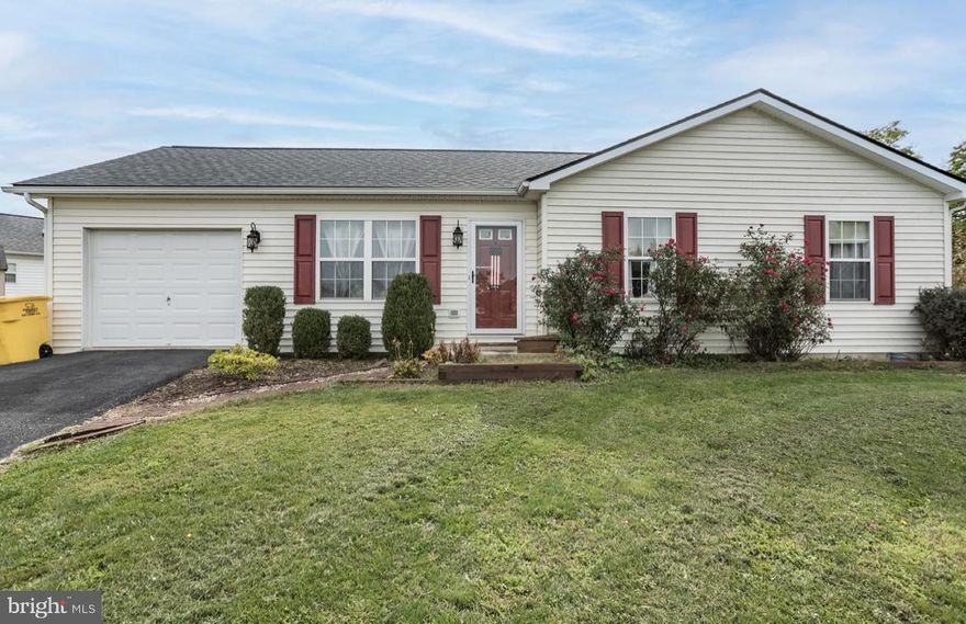 Home sale is contingent on seller finding home of their choice. They do have a ratified contract on a property right now. 

Here’s a well kept 3 bedroom 2 full bath rancher with a one car garage on a quiet cul de sac in a nice little neighborhood in Martinsburg close to all the commuter routes! Walkout to deck and large , private and level backyard with lots of options for entertaining or recreation..  Roof was just replaced last year.   All appliances convey.