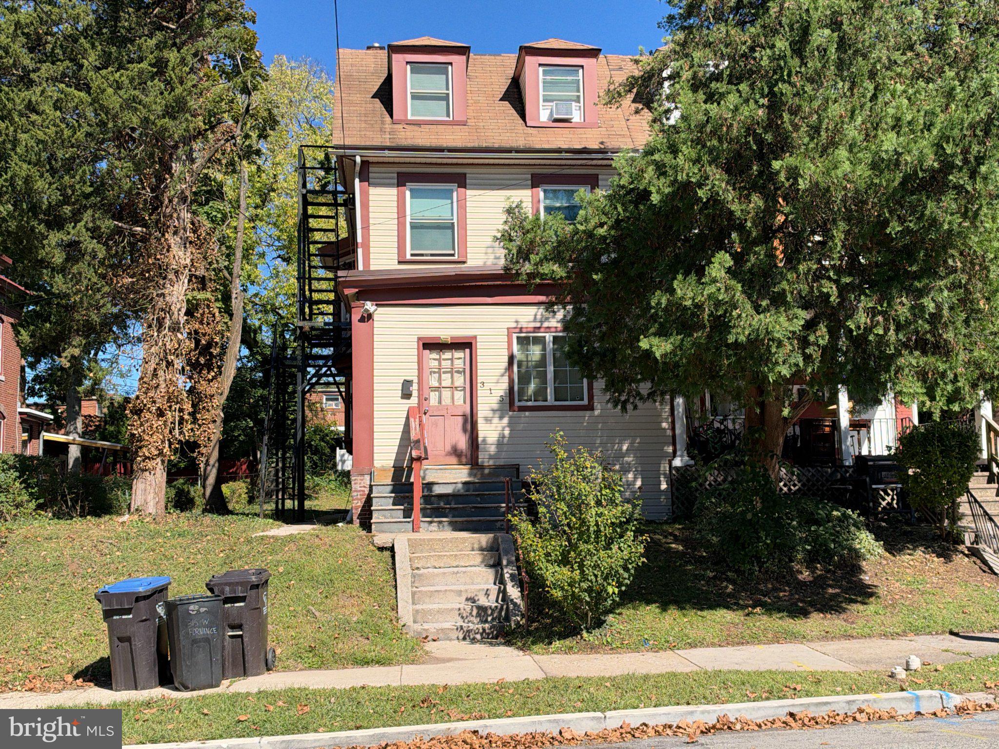 315 W FORNANCE STREET, NORRISTOWN, PA, 19401 315 W FORNANCE STREET
