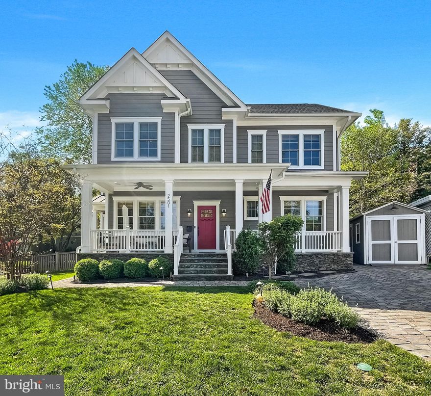 *Extensive Features List Uploaded* No expense spared in this incredible custom built Crafstman!  Completed in 2016 with hand picked finishes and upgrades, you’ll find everything from 10’ ceilings to sand-in-place Oak hardwoods in this one-of-a-kind home.  A sun-soaked open floorplan is centered around a stunning gourmet Kitchen, the true heart of the home.  With a massive center island, tasteful two-tone cabinetry, stone countertops, GE Café Stainless Steel Appliances, six-burner Wolf cooktop, double sinks, and a massive walk-in pantry complete with appliance area and open shelving (and a devoted water line for an espresso machine!), the list of notable features is seemingly endless.  The open living area features a coffered ceiling, true brick fireplace with gas logs, and a side cabinet to house/hide audio visual equipment.  A spacious, open dining space creates the perfect entertainment area.  Flanking the primary living space is a side mudroom with secondary front porch and built-in cabinetry, the perfect drop zone.  On the opposite side of the home sits a main level bedroom/office with wood plank wall,  millwork, and immediate access to the charming half bath.  A separate Den adjacent to the living area is perfect for toys or a secondary home office.  With windows strategically placed in every room, you’ll feel the warmth of this entire space from the moment you enter.  Head upstairs to find four bedrooms and three full baths, two of which are ensuite.  The hall bath is also accessible from bedroom three and features adorable penny tile flooring, double sinks, a separate water closet, and tasteful details throughout.  Massive walk-in closets, large windows, hardwood floors, and custom grass cloth window treatments can be found throughout.  Don’t miss the jaw dropping Owner’s Suite!  From the oversized walk-in custom closet to the tray ceiling, you’ll find true respite in this space.  The owner’s bath is spectacular and filled with notable features!  Heated Carerra marble flooring, a marble topped vanity with double sinks, built-in linen closet, separate water closet, and gigantic glass enclosed steam shower with secondary water heater are just a few of the many features.  A bedroom level laundry room with custom barn doors and extra storage completes the top floor.  If you’re looking for indoor entertainment, head to the lower level!  Finished in 2020, the spacious rec room features luxury vinyl plank flooring, eye catching built-in cabinetry, custom lighting, dual storage closets with ELFA storage, and a top-of-the-line built-in bar!  The gorgeous navy wet bar includes open shelving and shiplap accent wall, bar sink, kegerator, beverage fridge, dishwasher, and built-in ice maker.  A beautiful full bath with glass enclosed shower, beautiful accent tile, antique brass fixtures, and a storage closet with ELFA components sits directly across from the basement “Den”, used currently as a guest space (and featuring a closet with additional ELFA organizers).  In addition to all of the special features listed above, the basement space includes unfinished storage, an additional refrigerator/freezer combo, steam humidifier, and a door to the exterior with walk-up stairs.  When you’re ready to relax outdoors, head to the large front porch or rear patio.  Completed by Groff Landscape Design, the back paver patio is an urban oasis!  With a seating/retaining wall, mature landscaping, custom lighting (both café lights and landscape lights), and easy access to the main level of the home (or basement), all of this sits tucked inside a full fence.  Tons of grassy space for play can be found in both the front and back, multiple outdoor sheds allow for ample storage, and the paver driveway fits multiple vehicles.  All of this is tucked away on a quiet cul-de-sac in the sought-after Garden City neighborhood, with coveted local dining options just blocks away.  Don’t miss the opportunity to own this truly special home!