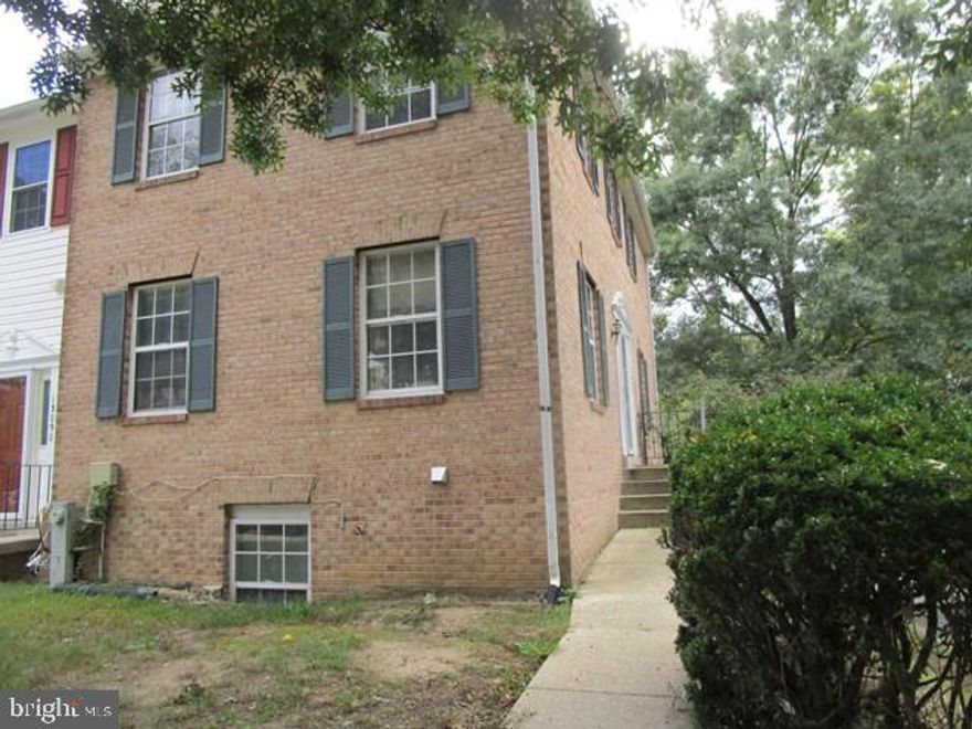 *********************FOR SALE ONLY, NOT A RENTAL************************
This property is subject to auction terms and conditions.
End-Unit Townhome with Great Potential in Prime Bowie Location

Opportunity knocks! This spacious end-unit townhouse, located in the desirable Bowie Forest community, is ready for your vision and updates. With three finished levels, this home offers plenty of living space, including a walk-out basement that adds flexibility for recreation, storage, or a future additional bedroom.
Step outside to a fenced backyard—perfect for pets or gardening—and enjoy outdoor dining on the deck just off the kitchen. As an end unit, you'll appreciate extra natural light and added privacy.
Conveniently situated near Bowie State University, with easy access to Washington, D.C., commuter routes, shopping, and local parks. This property needs work but presents a fantastic opportunity for investors, flippers, or buyers looking to build equity. Subject to an upcoming auction—don’t miss your chance to transform this home into something special!