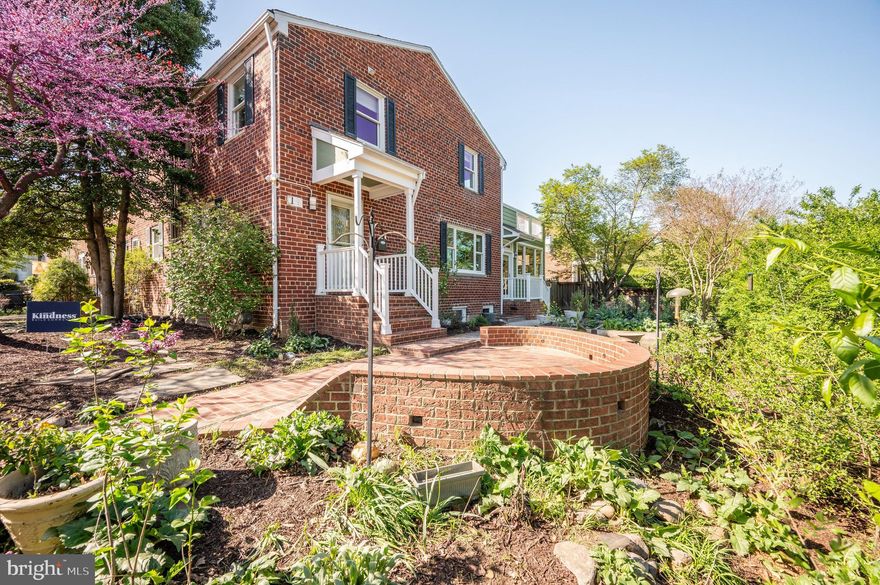 Expanded luxury Warwick Village that’s your gateway to Del Ray. Welcome to 1 Ancell Street!  This end-unit townhouse offers all you need to relax, entertain and enjoy all that Del Ray offers - walk to over 50 restaurants in a one mile radius! Custom kitchen and first floor addition in 2013 creates full dining room and family room - all meticulously maintained and updated. The main level features custom cabinets in the kitchen and cozy bar area (2003). With a Kohler cook sink, ample cabinetry, plenty of prep space, double wall convection, air frying ovens (2024) and a gas cooktop, you will enjoy cooking for a crowd or making everyday meals. The kitchen flows into a large dining room - spacious enough to easily accommodate a table for eight. A huge sun-lit picture window fills the space with light. Take a step down to the family room addition. This light and bright space is great for hosting or casual movie nights and is large enough for a desk to work from home. Head upstairs to the primary suite and second bedroom. The primary suite boasts a wall of closets with Elfa shelving, a sitting area and access to a large roof-deck. Enjoy views of Del Ray from this private space - perfect for sipping morning coffee or evening cocktails, you will love watching Del Ray from your tree-top perch! A secondary bedroom and full bath round out this level. Head to the fully finished basement - featuring an egress window, the family room doubles as a third bedroom. A very large, fully-renovated bathroom boasts a whirlpool tub (with a ¾ water supply to tub to fill it quickly) and heated flooring - truly a spa-like retreat! A laundry and multipurpose area with new washer and dryer (2023) boasts plenty of hanging space and shelving and doubles as a mini-kitchen with a wine chiller (2021), microwave and a freezer.  The private side yard features custom brick and stonework - a brick patio is the perfect space for grilling out with friends or an evening fire-pit. Another private sitting area is shaded with mature cherry trees and flowering shrubs. The major systems have all been recently replaced - HVAC/Furnace/Heat Pump (2024), Water Heater (2018), Water Softener Tank (2024), Boiler (2001), Roof (2013). A worry-free full French drain, sump pump and battery backup. 
Walk across the street  to "The Avenue," and you have all that Del Ray has to offer at your fingertips. You will love the weekly Farmer's Market, local shops and restaurants, fitness studios, Del Ray Farmhouse Market Garden, events like Art on the Avenue and the famous Halloween Parade, the new Del Ray Gateway Park and a new dog park. Literally a walk through the park, and in less than 15 minutes you can enjoy the new Founding Farmers restaurant. This home is just 0.8 miles to the Potomac Yard Metro (1 stop to Ronald Regan National Airport). Jump on one of several bus lines and be in Shirlington or Old Town. An easy commute to
the GW Parkway and I-395 - this is truly a commuter's dream. This home offers premium location, amenities and privacy – all within the tight-knit community of Warwick Village (with no HOA!). Welcome Home!