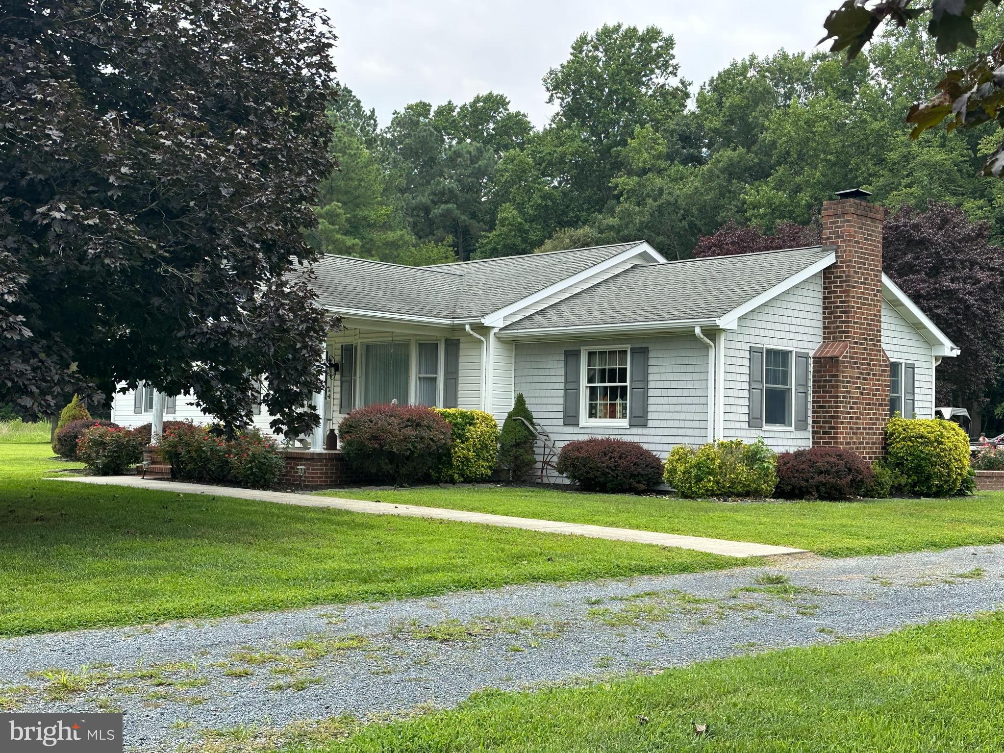 This home is on one acre with an additional 15.77 acres - possibly one additional acre in deed. This home says "home from the time you drive up the drive and into this gorgeous rancher with comfort written all over." The kitchen has all stainless steel appliances and a large pantry. Large Island with cabinetry as well as seating for meals or snacks or just relaxing in the kitchen. The pellet stove keeps the home cozy on the cold winter nights. It is a very rare find in today's market. Has privacy and yet not far from towns and the beaches. The pool has not been used in 7 years but is an 16 x 32' (8' deep) in-ground large pool. Room for horses and other farm animals. The additional acreage is partially wooded (for some great hunting) as well as fields. Call today and get your tour and be prepared to say "I want this home -- it has "me" written all over it."
More pictures to follow.