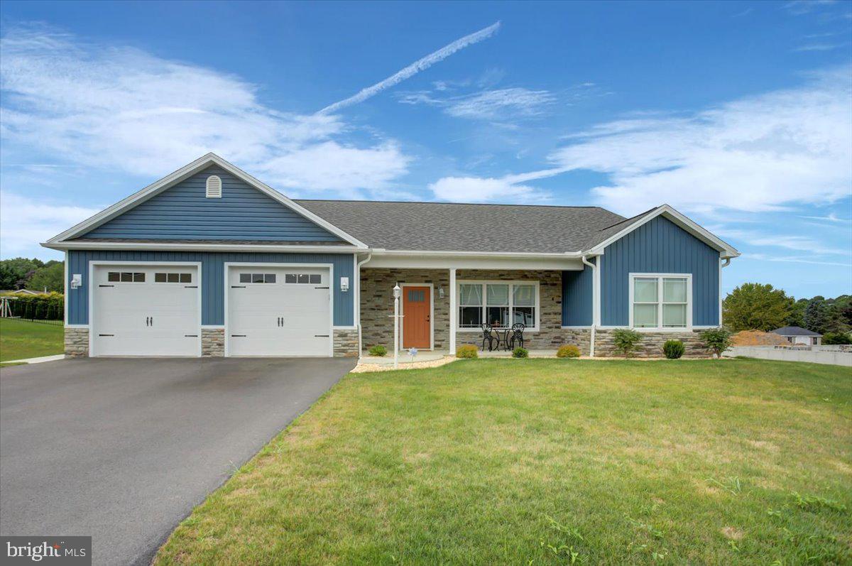 Welcome to 6657 Olde Pine Drive, Chambersburg, PA 17202 – where modern comfort meets thoughtful design.
Built in 2024, this nearly new home is move-in ready and offers a spacious, open-concept layout with 9-foot ceilings that enhance the sense of light and flow throughout. With three generously sized bedrooms and two full bathrooms, this home provides both function and flexibility.
The heart of the home is the beautifully appointed kitchen, featuring granite countertops, a large eat-at island, and an impressive walk-in pantry complete with built-in shelving—perfect for both everyday convenience and entertaining.
Designed with accessibility in mind, the home includes 36" doorways and 43"+ hallways(ADA), offering comfortable mobility throughout. Enjoy the versatility of two living rooms, one of which includes a natural gas fireplace and an oversized walk-in closet that provides exceptional storage.
An added feature to this home is the natural gas heating system, providing efficient and reliable warmth all winter long.
Step outside to the 16x10 screened-in porch, ideal for relaxing or hosting guests while enjoying the outdoors. Natural light fills the interior thanks to large, strategically placed windows, creating a warm and inviting atmosphere in every room.
Rounding out the home is a spacious 25x25 oversized garage, giving you plenty of room for vehicles, tools, and hobbies.
Whether you're looking for thoughtful details, modern construction, or the ease of move-in ready living—6657 Olde Pine Drive checks all the boxes.