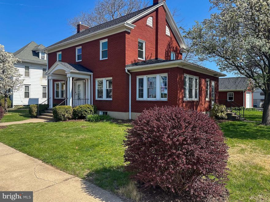 Welcome to this stately all-brick home offering 2,232 square feet of timeless charm and modern updates. Featuring 4 spacious bedrooms and 1.5 baths, this residence showcases beautiful hardwood floors, soaring 9-foot ceilings, and extraordinary original woodwork details throughout.
Enjoy cozy evenings by the fireplace or unwind in the dedicated library—perfect for reading or a home office. The updated kitchen includes new quartz countertops, while major improvements such as a newer roof and windows provide peace of mind.
Step outside to a fully fenced rear yard with a patio area, ideal for entertaining or relaxing, along with a 2-car oversized garage for ample storage and convenience. Complete with central air and gas heat, this home truly offers comfort and style. Nothing to do but move right in—don’t miss this exceptional opportunity!