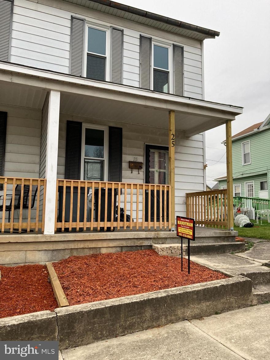 Clean and ready to go; this home was just TOTALLY RENOVATED about a year ago.  EVERYTHING was new in 2023: Kitchen totally redone.  Both bathrooms gutted and redone.  New flooring: carpet upstairs, ceramic tile in the kitchen and plank flooring in the living and dining rooms.  Ceiling fans in the living and dining rooms plus both bedrooms.  All new baseboard heaters and extra electrical outlets installed.  All neutral decor; Swiss coffee paint color with coordinated tile and carpet.  COMPLETELY LEAD FREE.  All doors and wood trim replaced.   Front bedroom has mountain view; smaller bedroom would make great office.  Parking pads in rear of home off alley.  Soil was tested for lead and found OK to garden if you like fresh veggies or a few homegrown tomatoes.    Washer and dryer provided for tenant's convenience.   Basement damp so dehumidifier supplied; use attic for storage because there is ample room there.  Two year lease  gets  A/C units.  REQUIREMENTS:  NON-smokers ONLY (no vaping, intending to quit and/or if you smoke outside, you are a smoker).  Only people who do not smoke anything, any time, anywhere.   No pets except goldfish in a bowl.  Income of 40K or more.  Credit score of 625 or higher.  No bankruptcies.  Good rental history.  Clean criminal record.  3 (three) people MAX  (babies and children are people!)  This home is clean and ready to go so the owner would like someone who is ready to move within a month.  The application fee is $35/responsible adult and can be paid via cash, check or electronically via Cash app.  Likewise the rent can be paid accordingly.  Looking for a two year lease at this price so save yourself some $$ and stay with us!  Call now because the first one in will take it - wait til you see the upgrades!