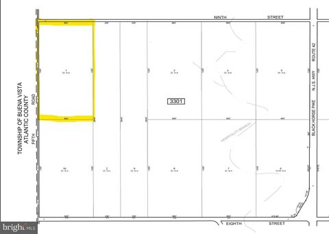 Vacant Land For Sale - 9th Street<br/> HAMMONTON, NJ 08037