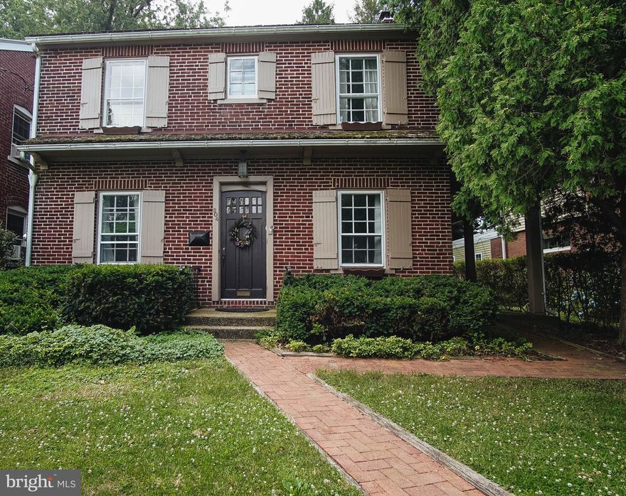 Beautiful detached home in Manheim Township's desirable Grandview Heights neighborhood. Solid brick colonial built in 1927, packed with character and charm. Perfect location, 5 min from downtown Lancaster, but easy access to route 30 and 222. 5 min to Shoppes at Belmont, and 10 min to Lititz. Quiet street with almost no through traffic. Manheim Township schools. Backs up to Stauffer Park. Gorgeous backyard with gravel patio area. Updated to natural gas with brand new furnace in 2018. Partially finished basement with laundry and separate bathroom, could be used as Airbnb or large rec area. Don't miss this adorable home. Won't last long.