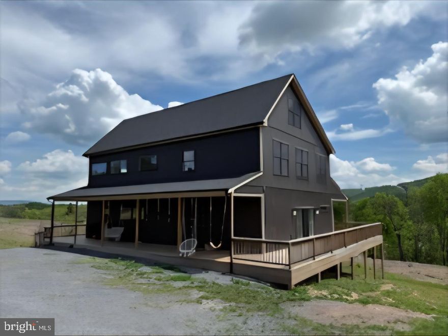 Architectural Masterpiece on 16 Unrestricted Acres – Soaring Ceilings, Spiral Staircases, and Panoramic Views!! Stunning 3-Bedroom Home with 32-Foot Ceilings and Panoramic Views on 16 Unrestricted Acres! Step into a one-of-a-kind estate where grand design meets untamed beauty. This striking 3-bedroom, 2.5-bathroom home sits nestled among16 acres of unrestricted land, offering unmatched privacy, breathtaking views, and endless potential.  The moment you enter, you’re greeted by 32-foot-high ceilings that create a stunning sense of scale and space. At the heart of the home, dual spiral staircases rise like sculptural centerpieces—an elegant touch that elevates both form and function. Natural light pours through towering windows, illuminating the open-concept living area and framing the sweeping landscape beyond. The home features a spacious main level primary suite, generously sized secondary bedrooms, and thoughtfully designed living areas that blend comfort with grandeur. The full, unfinished walkout basement offers limitless possibilities for expansion—whether you're dreaming of a custom entertainment space, home gym, or guest quarters. Outside, the 16 acres of unrestricted land invite freedom and creativity—ideal for equestrian use, hobby farming, or simply enjoying nature without limits. With no HOA and panoramic views from every angle, this property is truly a  remarkable find. This property is a rare opportunity to live large in every sense with the convenience and access to commuter routes and state maintained roads.