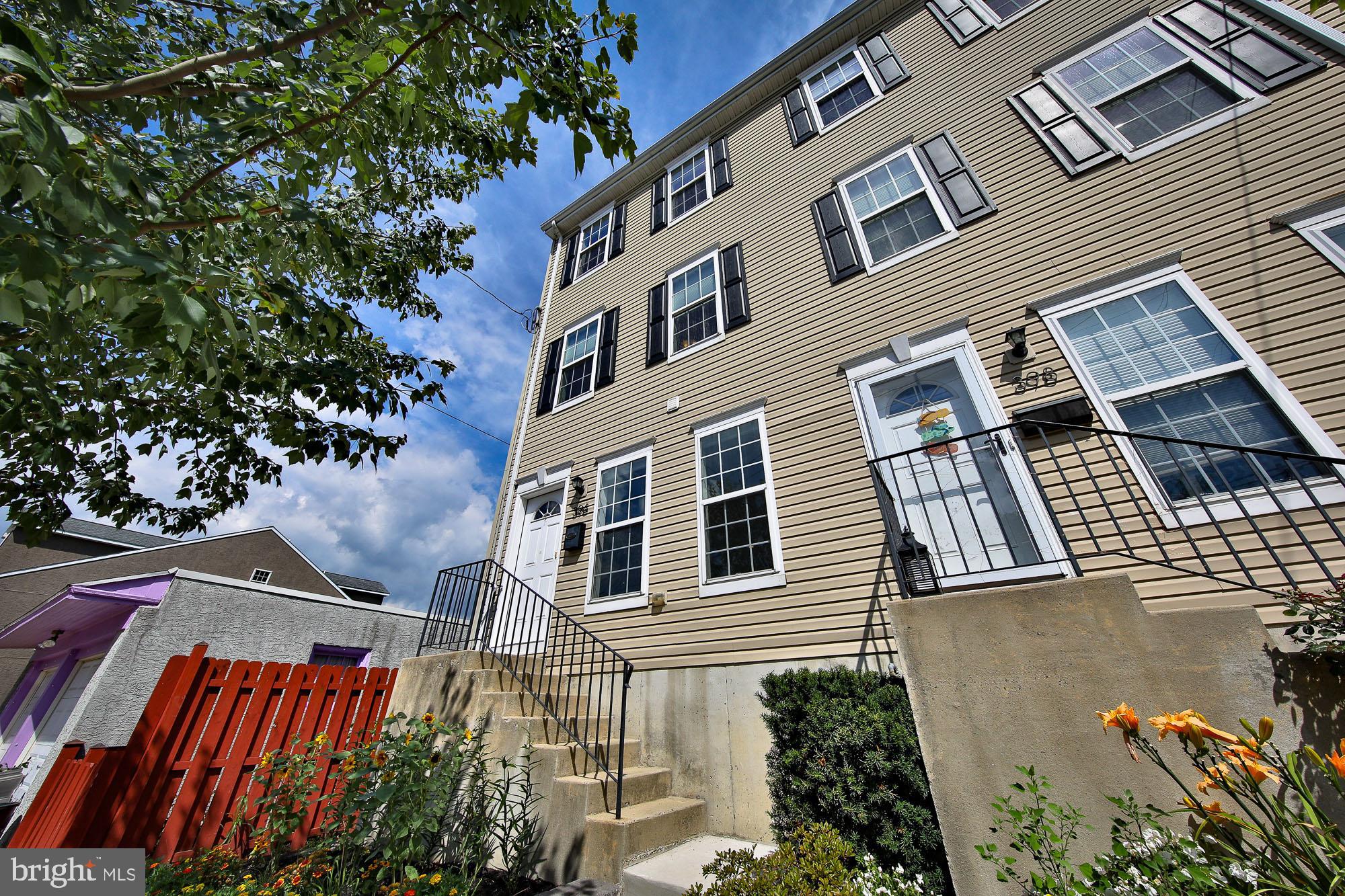 Welcome to 396 Delmar St, a modern haven in the heart of Roxborough! This home, built in 2009, offers 4 bedrooms and 2.5 bathrooms, perfect for contemporary living. Step inside to discover an inviting open floor plan with hardwood floors throughout the living room and dining area. Recessed lighting adds a touch of elegance, while the spacious kitchen features cherry cabinets, Stainless Steel appliances, and a convenient pantry closet. Enjoy casual dining at the expansive breakfast bar, ideal for morning gatherings or quick meals.
Entertain effortlessly in the private backyard retreat, complete with a pergola, storage shed, and a charming patio, perfect for outdoor dining and relaxation. A half bath is also conveniently located on the main floor.
Upstairs, the second floor hosts two large bedrooms, each equipped with walk-in closets, along with a modernized bathroom and convenient laundry facilities. The third floor boasts two additional sizable bedrooms, including a master bedroom with an oversized walk-in closet and a contemporary bathroom, offering comfort and privacy for all.
The dry basement with high ceilings provides ample storage space and the potential for future customization to suit your needs.
Located in Roxborough, this home offers more than just modern comfort. Explore the neighborhood's vibrant community, steps away from local shops, and a short drive to Center City. Enjoy outdoor activities at nearby Fairmount and Gorgas Parks, or dine at popular restaurants along Main Street in Manayunk. With dedicated two car parking, easy access to public transportation, and proximity to universities and colleges, 396 Delmar St is where modern convenience meets urban charm.