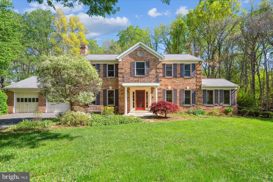 <b> OFFER DEADLINE - TUESDAY, APRIL 29TH at 4:00 PM.</b><br><br>

FAIRLAND GARDENS.....IMPRESSIVE brick front Colonial perfectly sited on a lovely half acre lot, offers over 4000 sqft finished living space on all levels.  This home is ideally located with exceptional great access for commuters.  Shopping and restaurants are minutes away.  Freshly painted large entry foyer opening to a light-filled living room covered in hardwood floors.  The adjacent family room has an exposed brick wall anchored with a gorgeous raised hearth wood burning fireplace, and built-in shelving complements this room.  A mud / laundry room and large pantry room open to the kitchen. The kitchen has plenty of counter space, painted cabinetry, and ideal breakfast space, with doors to the large screened-in porch. There is a large dining room with custom moldings, and a light-filled study / library with tasteful built-in shelving.       The upper level has an ideal sized owner's bedroom, opens to a sitting room, or additional bedroom, large closet, and lovely bathroom.  There are three additional bedrooms and a center hall bathroom. The lowest level has room to roam.  This walkout level is covered in updated LVF flooring, a 2nd wood burning raised hearth fireplace, and a kitchenette with sink, cabinetry, and area for refrigerator.  There is a third full bathroom, and a large storage room. Entry doors open to a beautiful back yard and patio. Owner's pride with great updates to major systems.