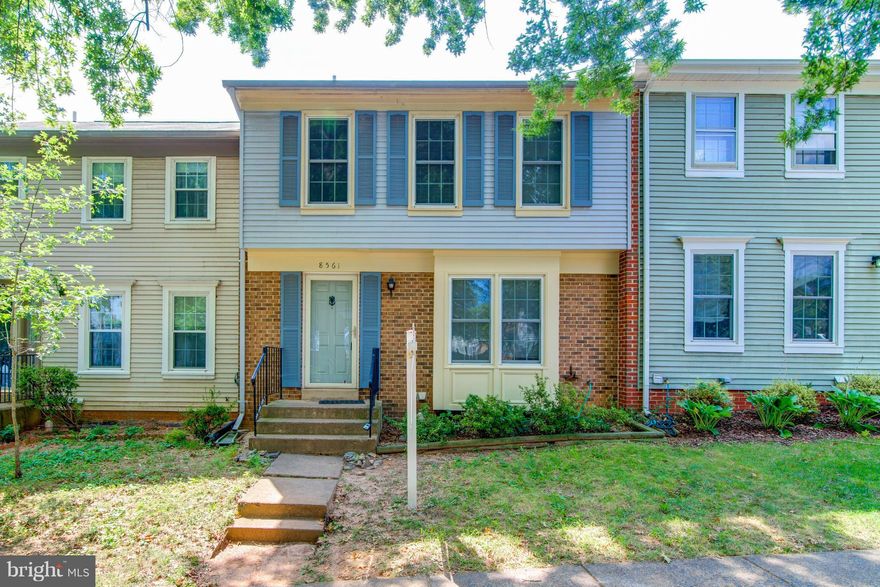 PRICE JUST REDUCED!!!.  Walk to Dunn Loring Metro!  New upstairs carpet.  Freshly painted home has Combo brick and siding front.  3 bedrooms, 2.2 baths, Pella Windows.  Main level includes hardwood flooring, ceramic tile in kitchen. Basement features family room with fireplace and walkout to private fenced yard. Right next to The Mosaic.  Easy access to Tysons Corner.