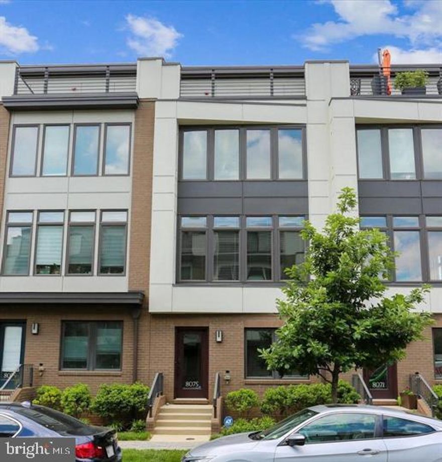 Walk to Metro at the WestSide Community. This UpGraded 4 level TownHome is LEED Certified for low utilities and comfortable living. Bright Southern Exposure with 3/3.5, Den, a Roof Top Deck with expansive views of the horizon, 4th floor Lounge and Bed and Bath. 2 car Garage, Open Floorplan on main level with deck off rear. Quartz and Stainless Island Kitchen. Superb Community Center with large Social area, Fitness center, Outdoor Pool, Business Lounge for meetings, Tot Lot, Dog Park and more! On site management with low HOA fees in this exciting new community. 
Luxurious Copeland model offers more than $70K of builder upgrades and approx. 2000+ sqft living space. 
 Very close to Starbucks, Giant Food & CVS. Just a short walk to Metro, and a short drive to Downtown Crown, Rio & Rockville Town Center where you can enjoy dining, multiplex theaters, retail shopping and lots of other great activities! Easy access to I-270/370 & MD200.

Open House Sunday, 11/12. First Showings 11/8. Offers will be considered after 11/14.