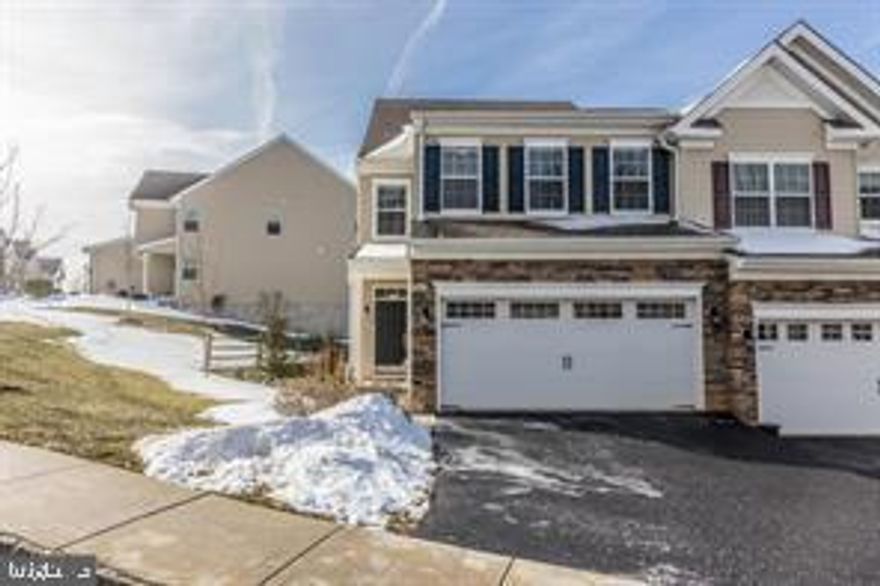 Enjoy this incredible 3 story townhome that has it all!  The driveway greets you with a huge 2 car garage to avoid inclement weather!  An open floor plan on the first floor is the perfect solution for a relaxing escape to enjoy the ability to create gourmet meals in your updated kitchen!  Recently painted, you will be thrilled with the sense of an immaculate interior with 9 foot ceilings on the first floor.  You may choose to climb the stairs to your spacious 2nd floor and bask in the beauty of the large Master Bedroom complete with walk-in closet!  The Master Bath boasts a soaking tub for a relaxing bath after a long day or enjoy a hot shower in the tile shower!   Two additional bedrooms, a hall bath and a laundry room with ample room to organize your laundry round out the space on the 2nd floor!  Amazingly you have the option to enjoy a game room on the lower level or just create a space to read and relax!  The walk-out basement is also freshly painted and allows the ability to have additional space for other tenants to enjoy, along with ample storage for your prized possessions!
Minutes to major highways and a short commute to the Philadelphia Airport, this home has it all!