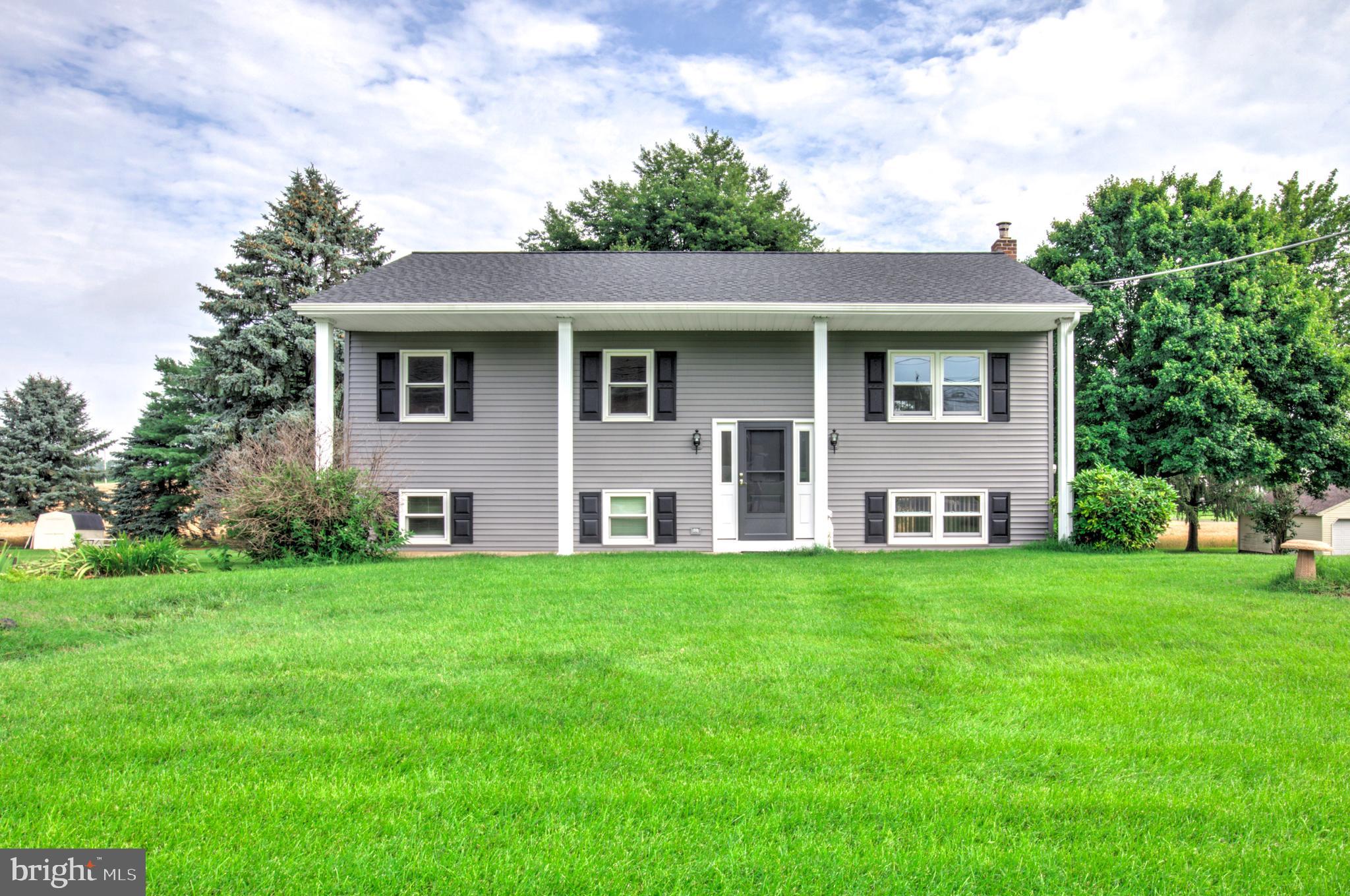 Charming 3-Bedroom Home in Warwick Township! This beautiful 3-bedroom, 1.5-bath single-family home located on West Orange Street, just outside Lititz in Warwick Township, conveniently located near Warwick High School. Enjoy views of rolling farmland from your spacious lot with storage shed. This home features a two-car garage and central air to keep you cool during the summer months. The open kitchen and dining area lead to a lovely deck, perfect for taking in the peaceful countryside views. The lower level offers a finished family room with coal stove, laundry and powder room including a walkout patio door providing easy access to the concrete patio to enjoy outdoor activities. Public water and sewer are available, and the home is ready for immediate occupancy!