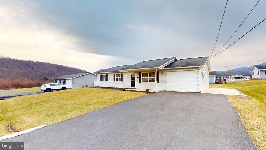 Exactly what everyone is looking  for...3 Bedroom, 2 Bath, Laundry, Garage and YES, all on 1 level.  Just a short distance out side  of Keyser WV and close to Walmart, Hospital, College, Schools, Town Pool, Restaurants, Doctors and so much more.