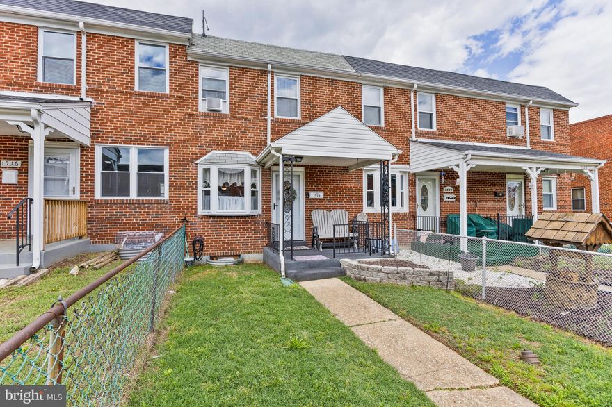 Why Rent When You Can Own? Immaculate 3BR Townhome with Parking, Yard & Updates! Welcome to 1518 Becklow Avenue, a beautifully maintained and immaculate 3-bedroom, 1.5-bath townhouse in the heart of Middle River. From the moment you step inside, you'll feel the comfort and coziness that makes this house feel like home. 

 This move-in-ready gem features a bright, updated kitchen with modern finishes and plenty of cabinet space, ideal for both daily living and entertaining. The spacious living and dining areas flow effortlessly, filled with natural light and a warm, inviting atmosphere. Upstairs, you’ll find three comfortable bedrooms and a fully updated bath. The finished lower level includes a half-bath and additional living space – perfect as a rec room, office, or guest suite. 

 Step outside to enjoy your private yard, charming front porch, and off-street parking in the back – a rare find in this neighborhood! Location perks? You’re within walking distance to Target, Kohl’s, and just a short drive to White Marsh Mall, dining, and commuter routes. Convenience meets comfort in this vibrant, well-connected community. 

 Recent updates include a resealed roof, updated mechanicals, and modern finishes throughout – everything has been taken care of so you can move in and start enjoying your new home. 

 And here's the best part: it's cheaper than renting! Why rent when you can own this delightful, turn-key home in excellent condition?