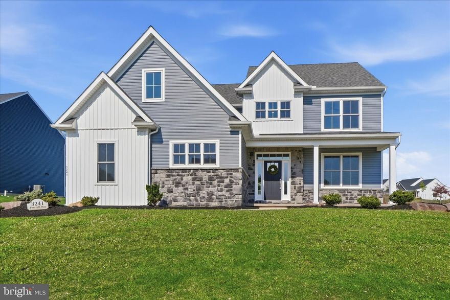 Welcome To This Beautiful, Like-New Five-Bedroom, Two-And-A-Half-Bath Home Offering Space, Style, And Comfort In A Wonderful Neighborhood! From The Moment You Enter, You Will Appreciate The Bright And Open Floor Plan Designed For Modern Living!  The Stunning Chef’s Kitchen Features Tall White Cabinetry, Granite Countertops, A Large Eat-In Island, And Ample Workspace, Making It Perfect For Cooking, Gathering, And Entertaining! The Kitchen Flows Seamlessly Into The Spacious Family Room Filled With Natural Light, Creating A Warm And Inviting Atmosphere!  Just Off The Main Living Area, You’ll Find A Formal Dining Room That Could Also Serve As A Perfect Home Office Or Flex Space To Fit Your Needs!  Upstairs Offers Five Well-Appointed Bedrooms, Including A Luxurious Primary Suite With A Walk-In Closet, Soaking Tub, Separate Shower, And Beautiful Vanity!  All Bathrooms Feature Attractive Finishes And Stylish Vanities, While Upgraded Light Fixtures Throughout The Home Add A Fresh And Elegant Touch!  Additional Highlights Include A Large Three-Car Garage, A Spacious Basement Ready For Future Finishing Possibilities, And A Nice Lot In A Desirable Neighborhood Setting!  This Truly Move-In Ready Home Feels Like Brand New Construction And Is Ready For Its Next Owner To Enjoy!