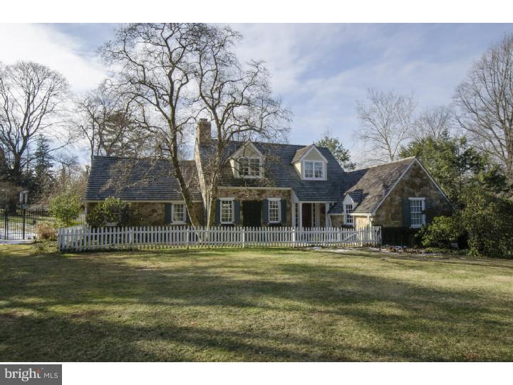A very special home and truly one-of-a-kind in one of Wayne's loveliest and most sought-after locations. Totally renovated from top to bottom by Mark Hallowell using the finest in materials and finishes while keeping all of the charm. This 4 bedroom, 5.5 bath home boasts a hard to find first floor master suite with views and access to the spectacular patio, fenced secluded yard and Armond in-ground pool. The den w/vaulted ceiling and full marble bath can easily double as a 5th bedroom suite. A state of the art Joanne Hudson kitchen with soapstone island, custom cabinetry, Viking, Subzero & Thermadore appliances, all bathed in sunlight through walls of Kolbe & Kolbe windows. No expense spared - simply the finest of everything while keeping a tasteful sense of style. Nothing grandiose - just simply elegant. Versatile floor plan, great Radnor schools, low taxes, across from Radnor walking trail, and Chanticleer, the train, Wayne shops and restaurants are just minutes away. Spectacular yard with specimen plantings, stone walls, brick patios and so much more.