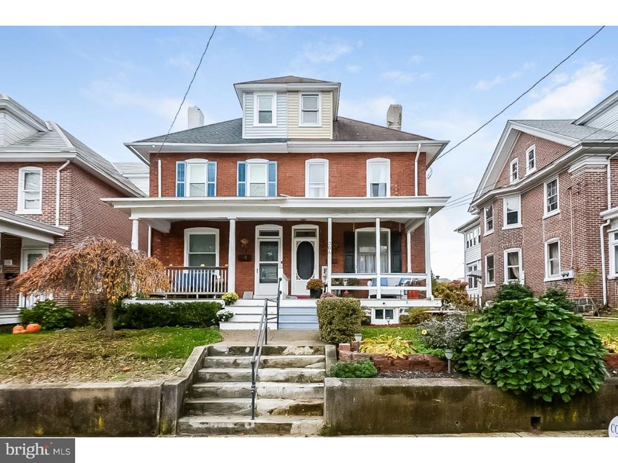 Affordable 4 bedroom, 1 1/2 bath Twin. A perfect blend of charm and character of the older brick twins with wood floors, high baseboards and a wonderful sitting porch paired with a great Renovated first floor complete with a renovated kitchen and 1/2 bath. Upstairs offer comfortable sized bedrooms and a full bath with a great claw-foot tub. Sellers are just doing finishing touches so showings will begin Sunday, November 11th at 1pm.